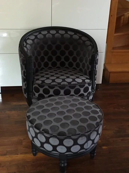 Rénovation d'un fauteuil tonneau